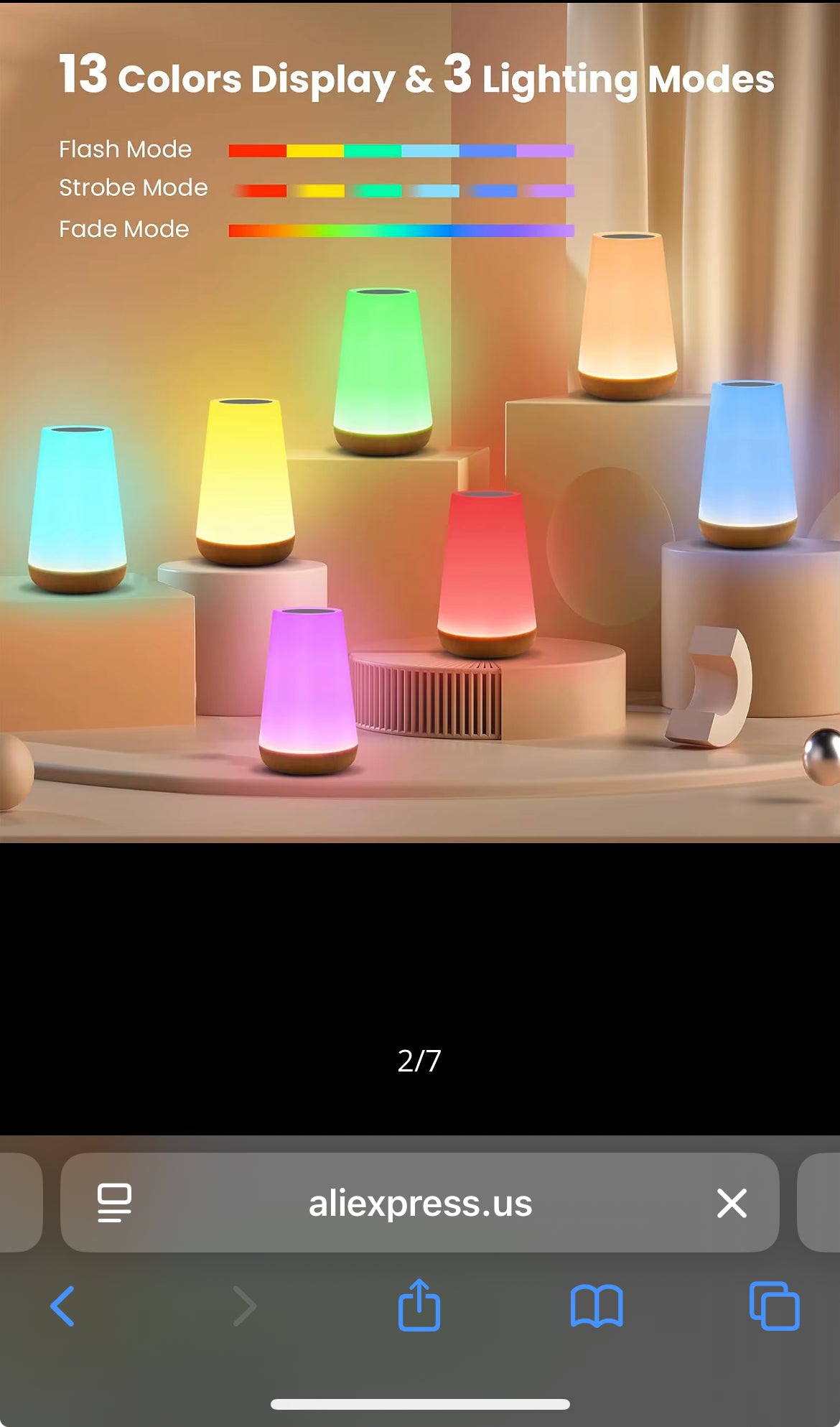 13-Color Changing LED Night Light