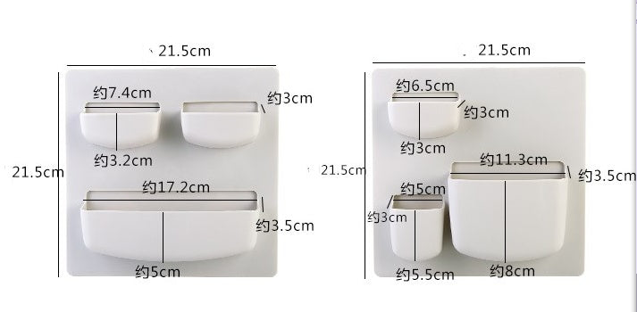 Multi-Function Punch-Free Wall Hanging Storage Rack