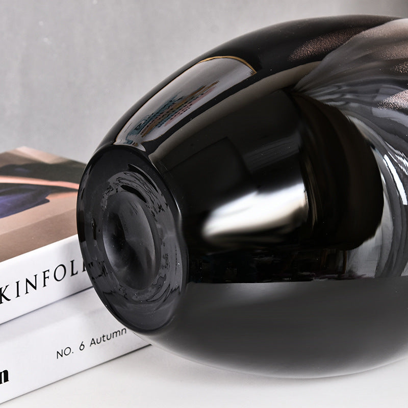 European Luxury Glass Vase