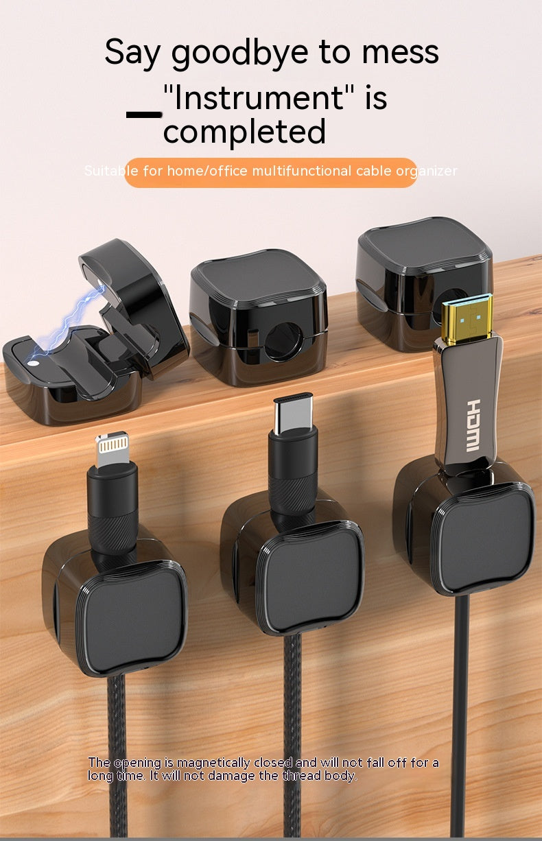 Magnetic Cable Management Clips