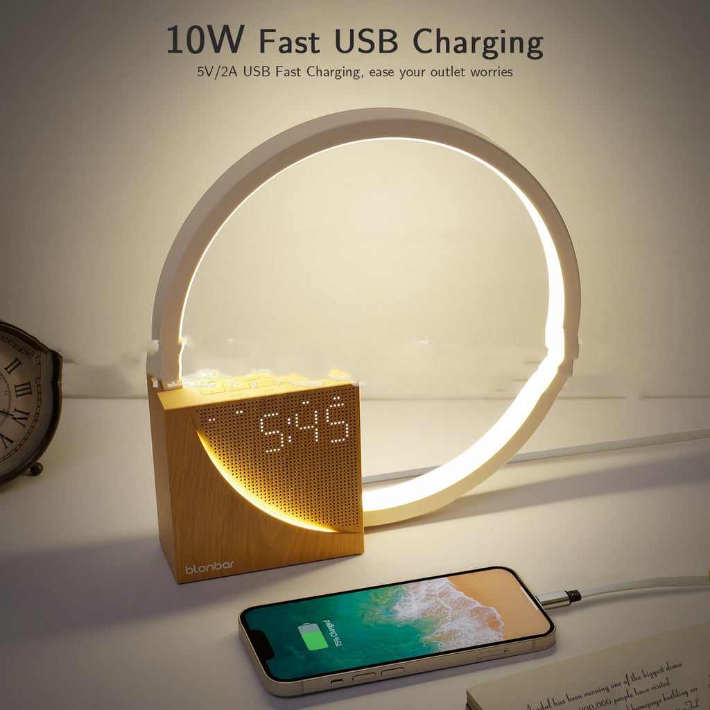 GlowClock Touch Lamp