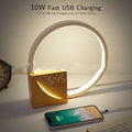 GlowClock Touch Lamp