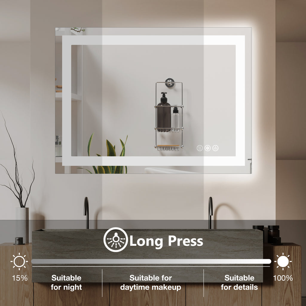 Halo LED Anti-Fog Mirror