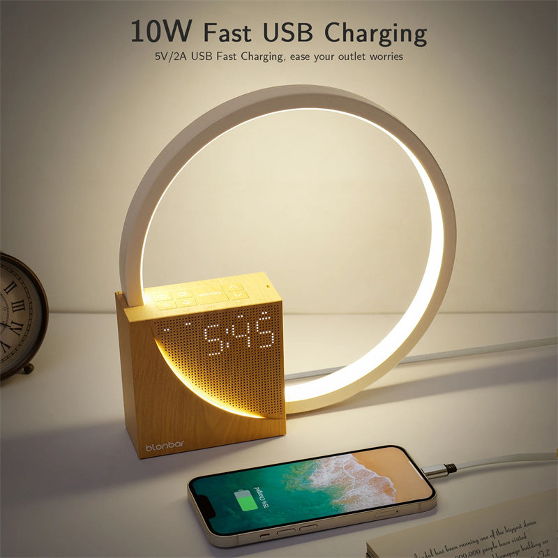GlowClock Touch Lamp