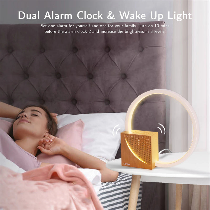 GlowClock Touch Lamp