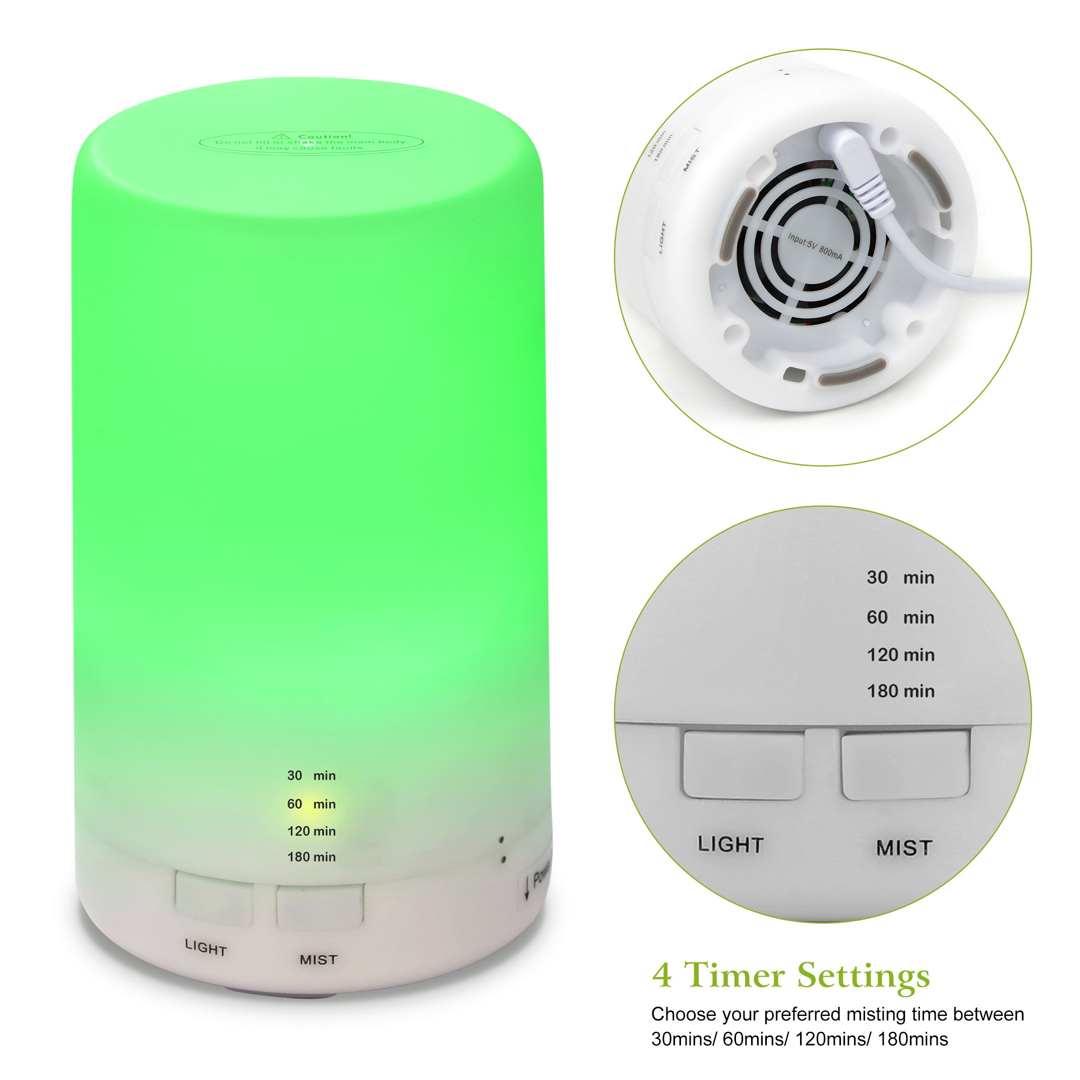 LED Mini Mist Humidifier