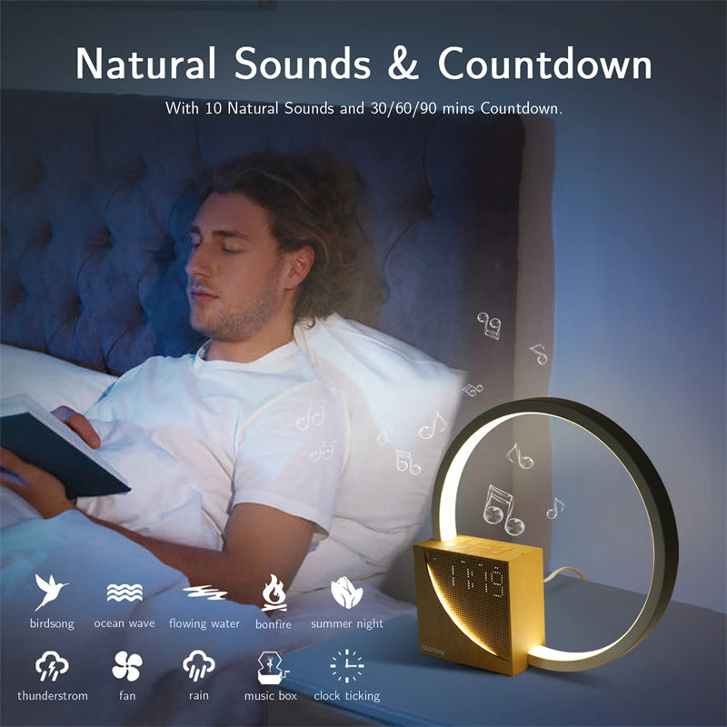 GlowClock Touch Lamp