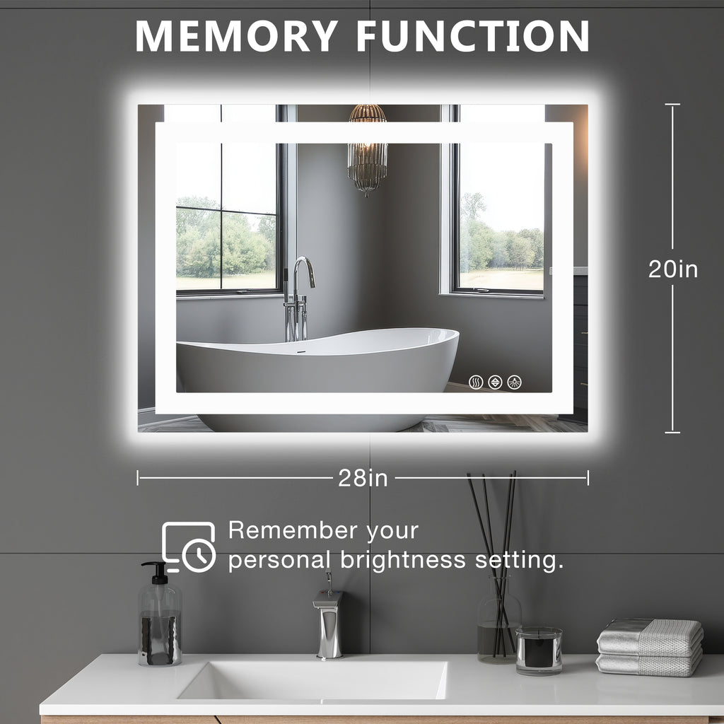 Halo LED Anti-Fog Mirror