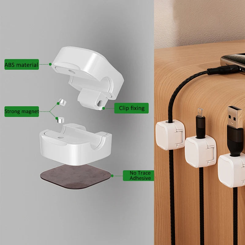 Magnetic Cable Management Clips