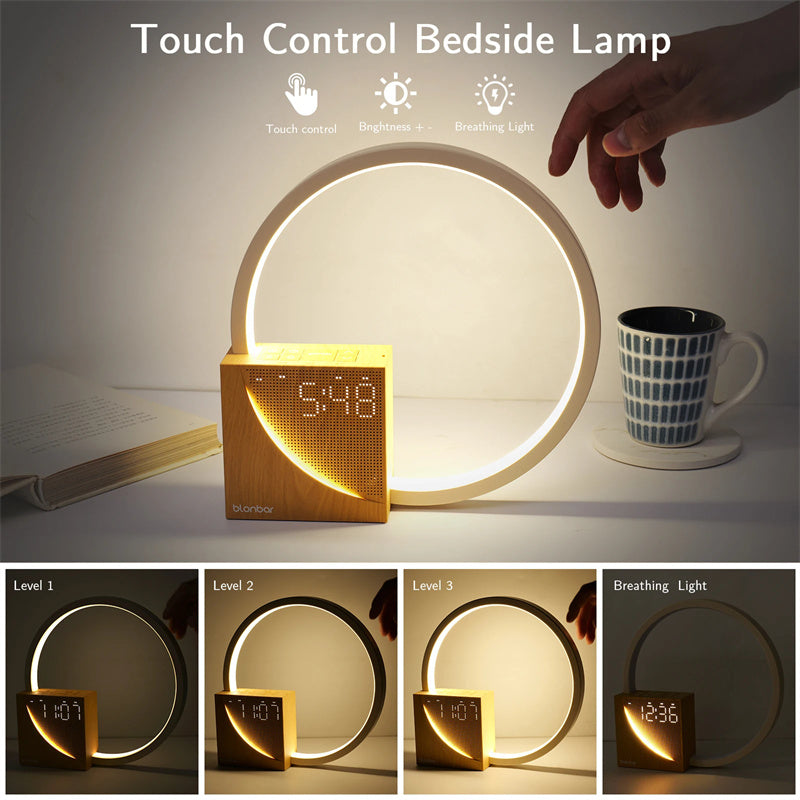GlowClock Touch Lamp